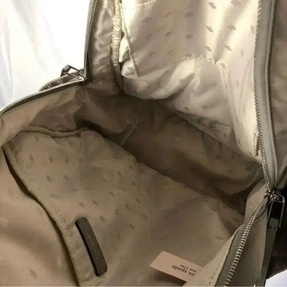 Kate Spade Taupe Light Brown Dawn Backpack - Picture 5 of 6